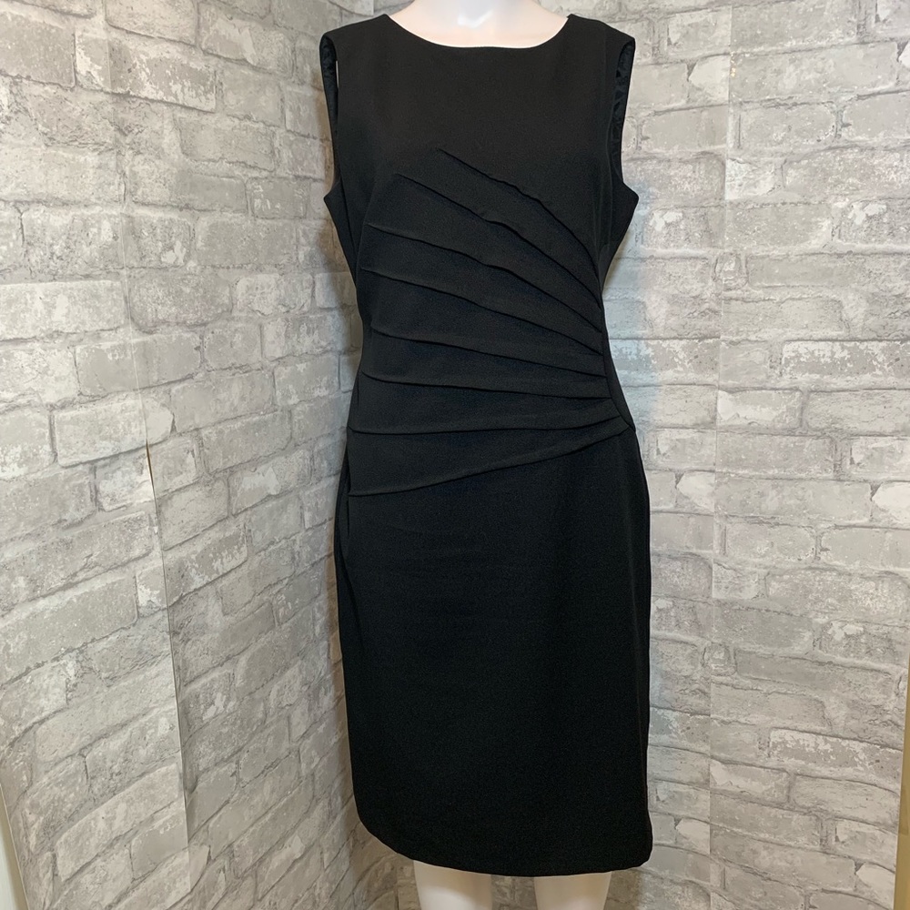 Black label by Evan Picone Dress Sz 6